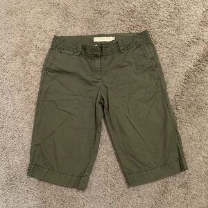 J. Crew Chino City Fit Green Shorts 4